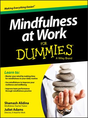 cover image of Mindfulness at Work For Dummies